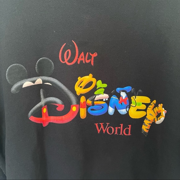Vintage Walt Disney World Crew Neck Sweatshirt - Picture 2 of 7
